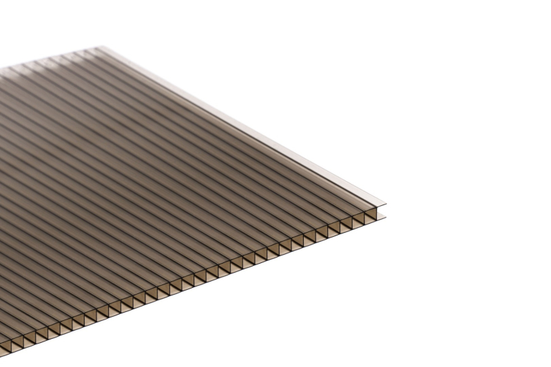 Kihtplastik PC 1UV 6/2Hx2100x6000mm, pronks