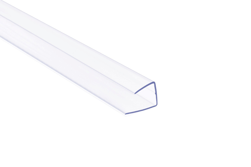 U-profiil 8x2100mm kirgas