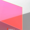 PLEXIGLAS GS Fluorescent 3C02, Fluo.punane